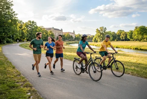 Get moving on Global running day and World bicycle day