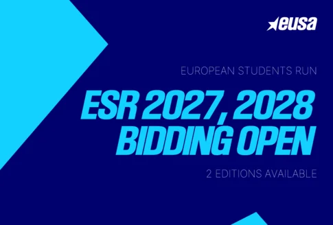 EUSA opens Bidding for European Students Run 2027 and 2028