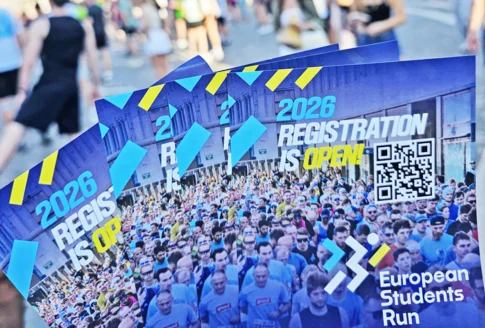 European Students Run sprints forward