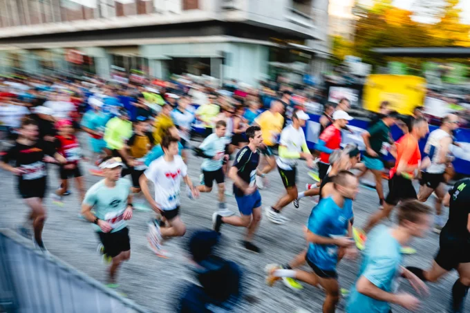 NLB Ljubljana Marathon: Photo by Žan Osim, source: www.ljubljanskimaraton.si